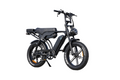 Front view of electric bike with dual battery system for extended range, ideal e-bike for commuting and weekend rides.