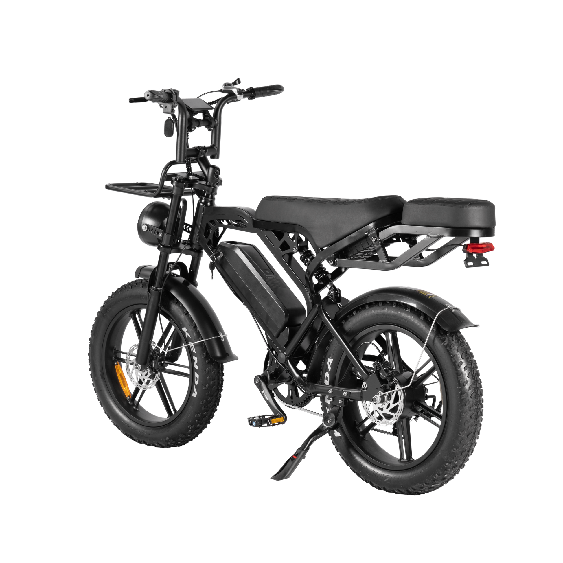 Explore the E-Bike with an impressive 60 km range, a robust 500W motor, and long-lasting battery for effortless rides.