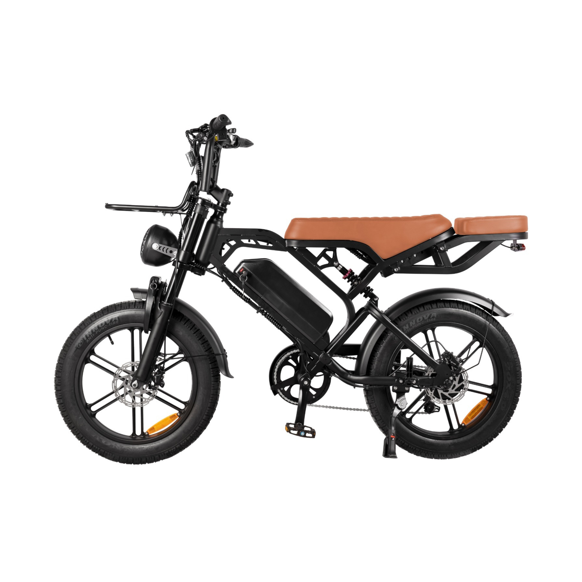 Discover the E-Bike with a powerful 500W motor, ideal for commuting and leisure, offering a 60 km range per charge.