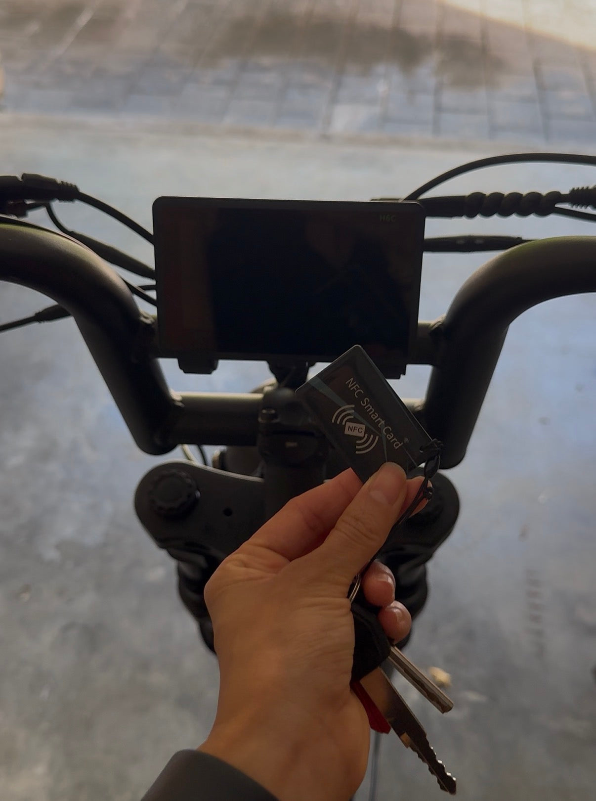 Vortex 20 Plus E-Bike with NFC Theft Protection and keyless unlock system.