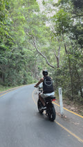 Vortex 20 Plus fat tyre E-Bike riding on Australian roads and trails.